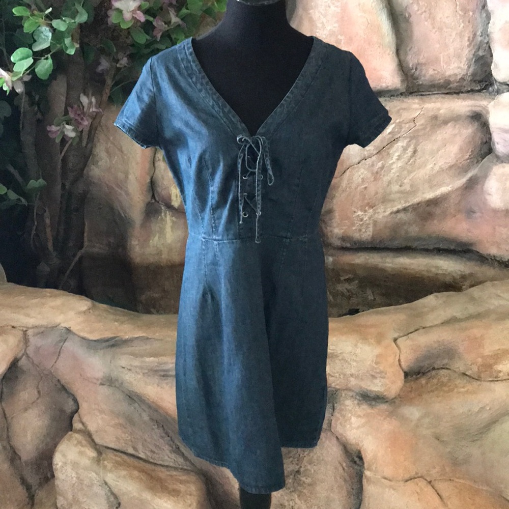 Venus Denim Mini Dress